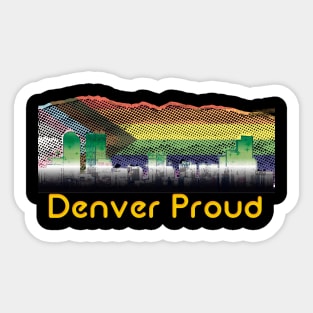 Denver Pride -Aromantic Sticker